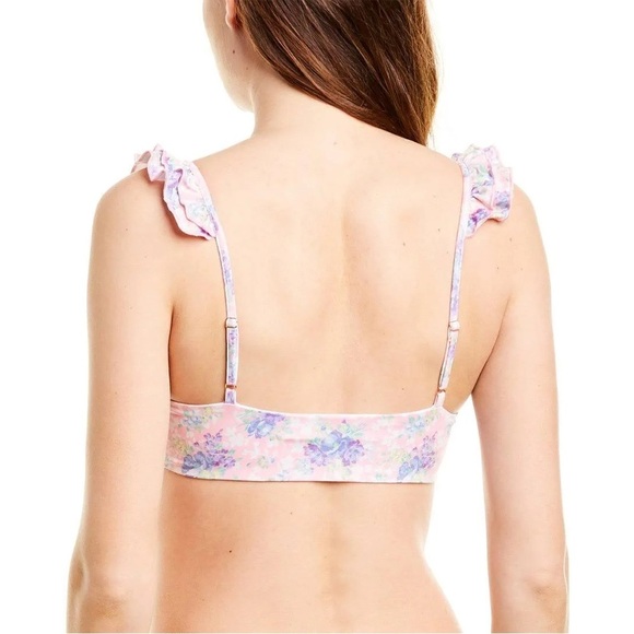 LoveShackFancy Palm Bikini Top - Picture 3 of 11